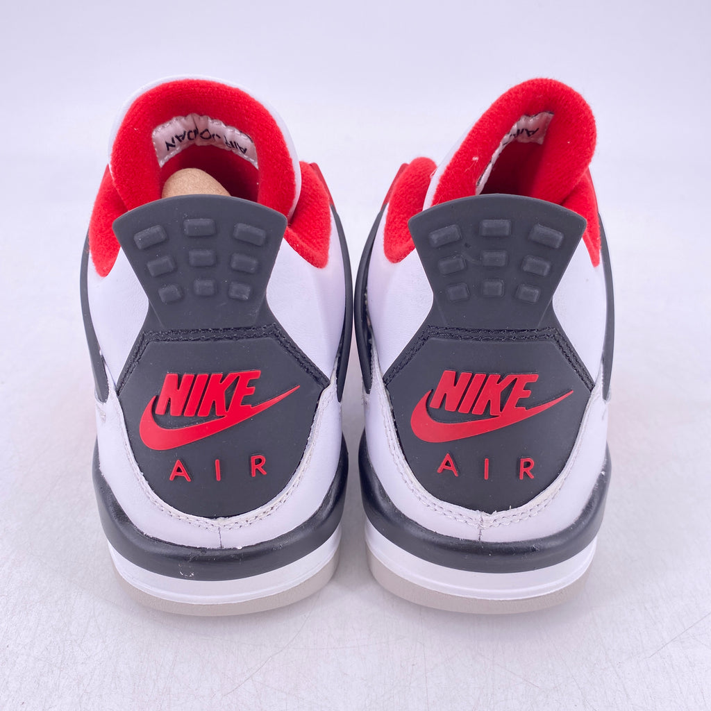 Air Jordan (GS) 4 Retro "Fire Red" 2020 New Size 4Y