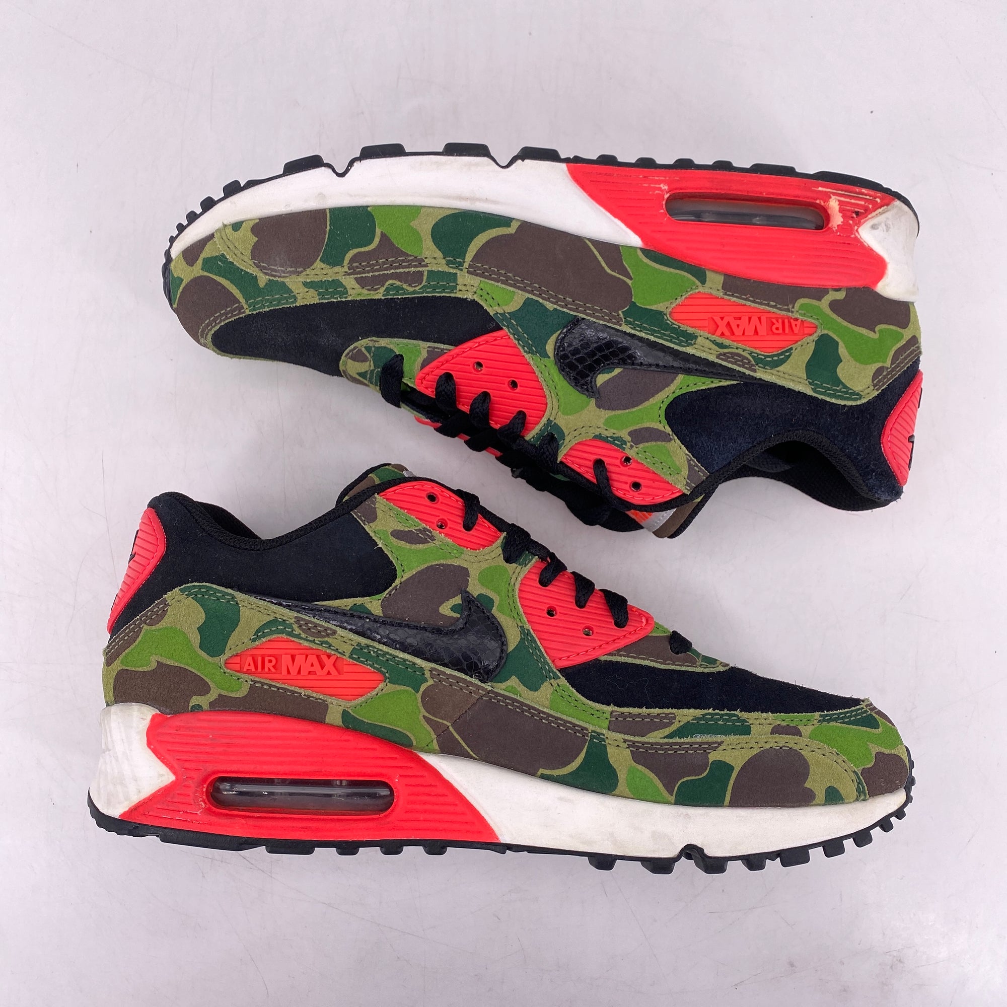 Nike Air Max 90 &quot;Atmos Duck Camo&quot; 2013 Used Size 9