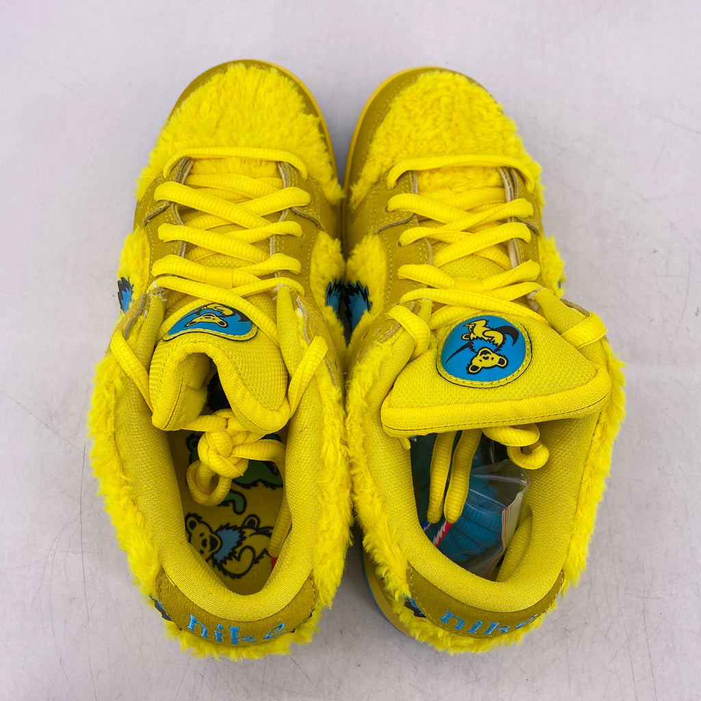 Nike SB Dunk Low "Grateful Dead Yellow" 2020 Used Size 8