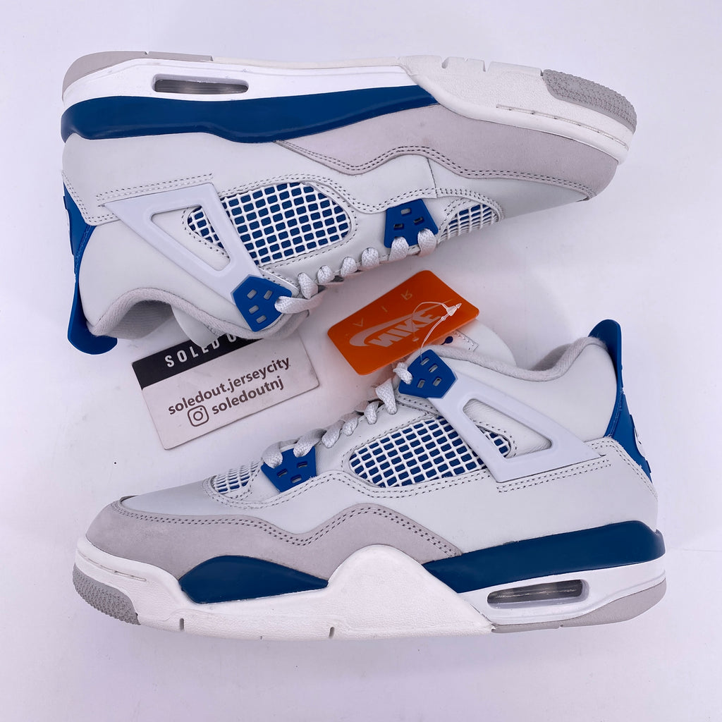 Air Jordan (GS) 4 Retro "Military Blue" 2024 New Size 6.5Y