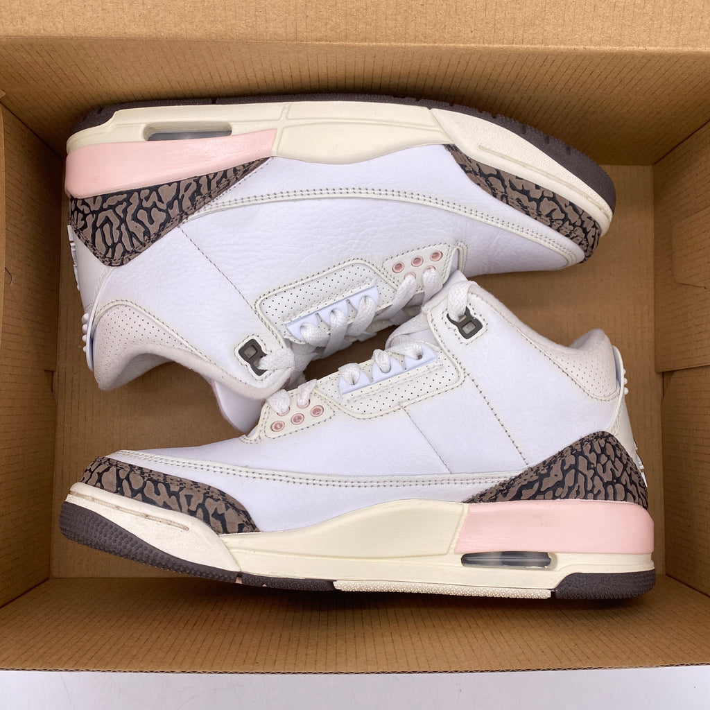 Air Jordan (W) 3 Retro "Neapolitan Mocha" 2022 Used Size 7.5W