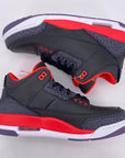 Air Jordan 3 Retro "Crimson" 2013 New Size 9.5