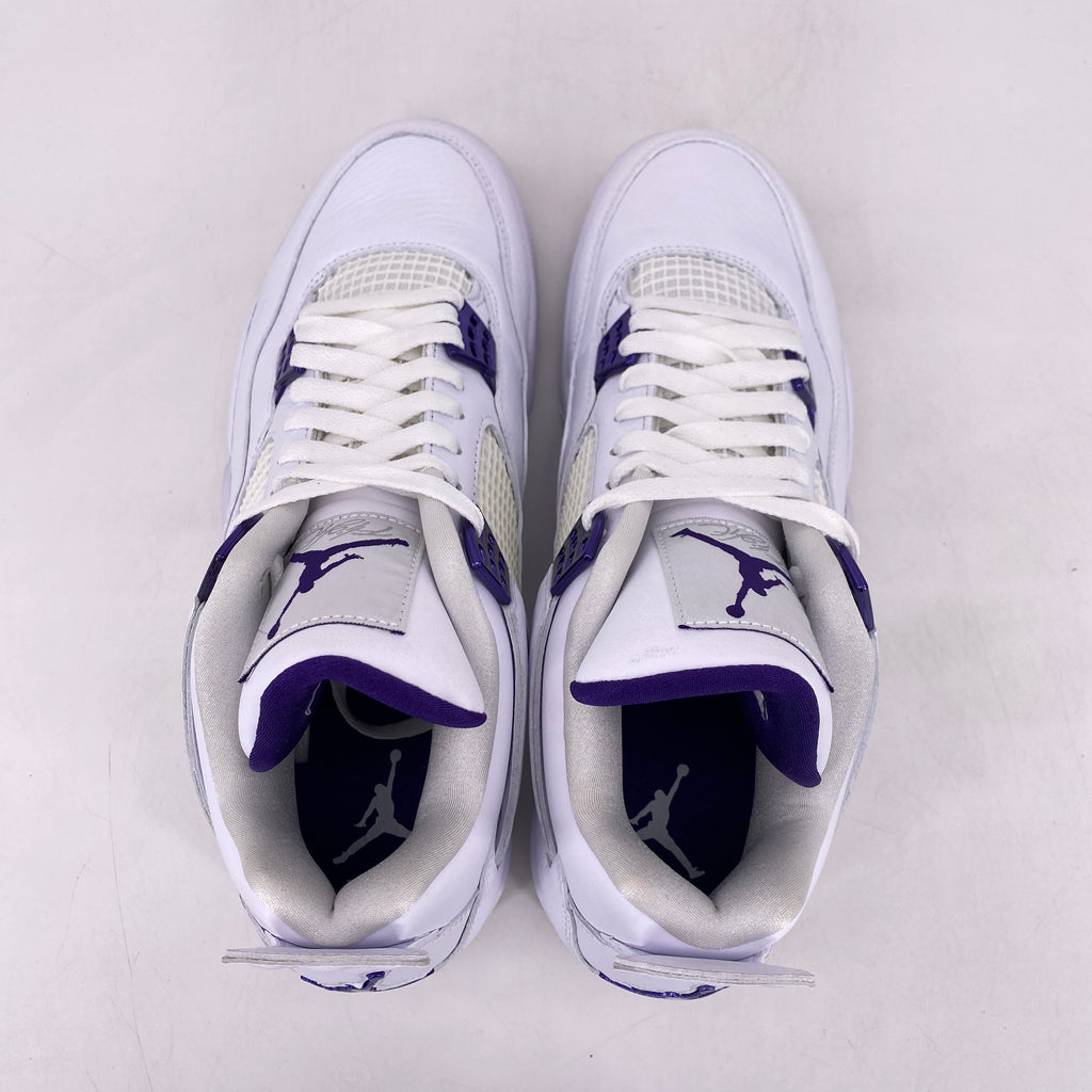 Air Jordan 4 Retro "Metallic Purple" 2020 New Size 10.5