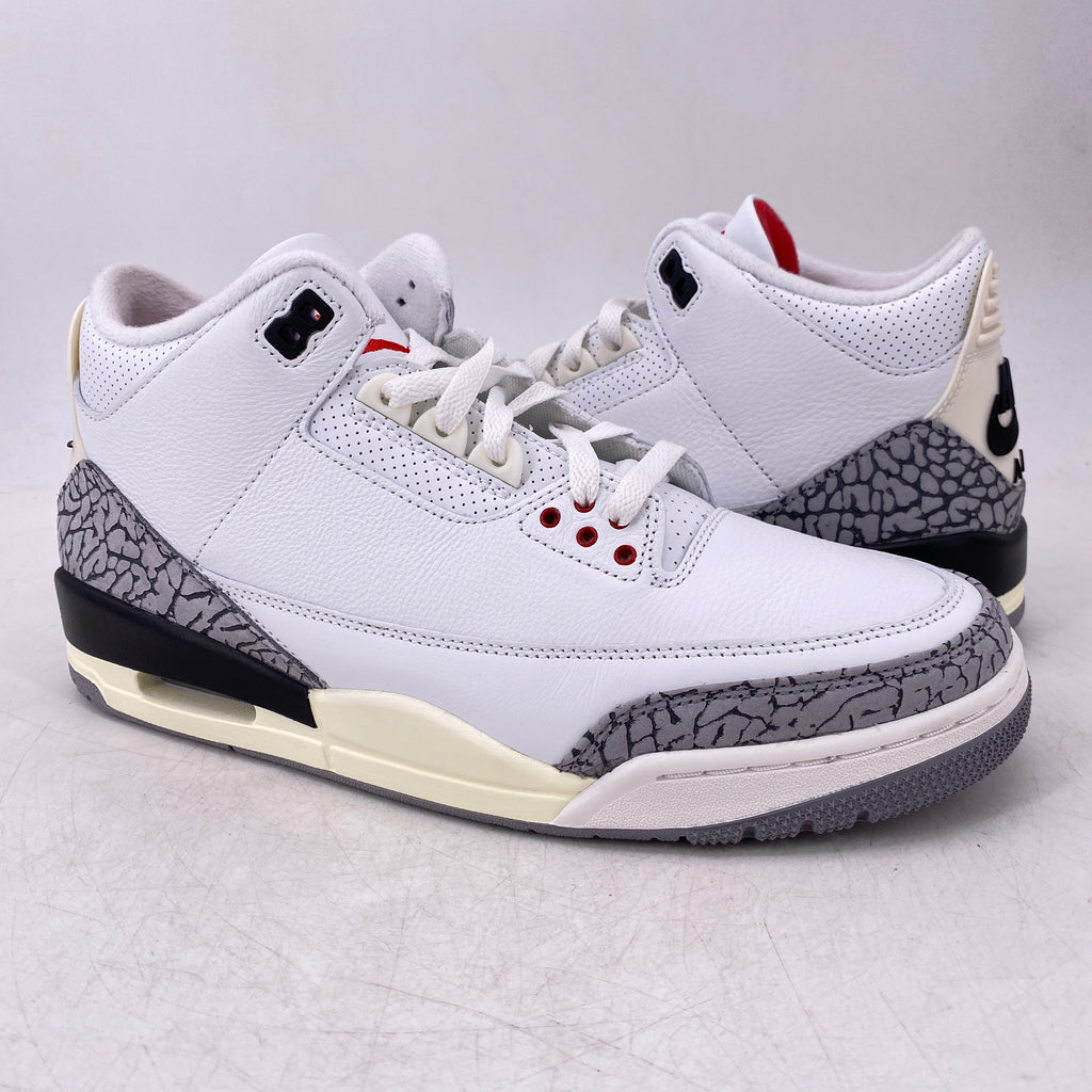 Air Jordan 3 Retro "White Cement Reimagined" 2023 New Size 10.5