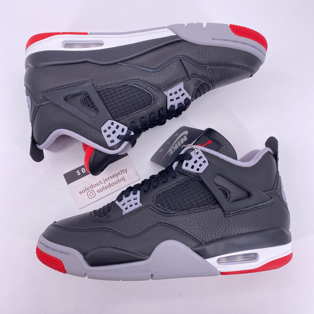 Air Jordan 4 Retro "Bred Reimagined" 2024 New Size 9
