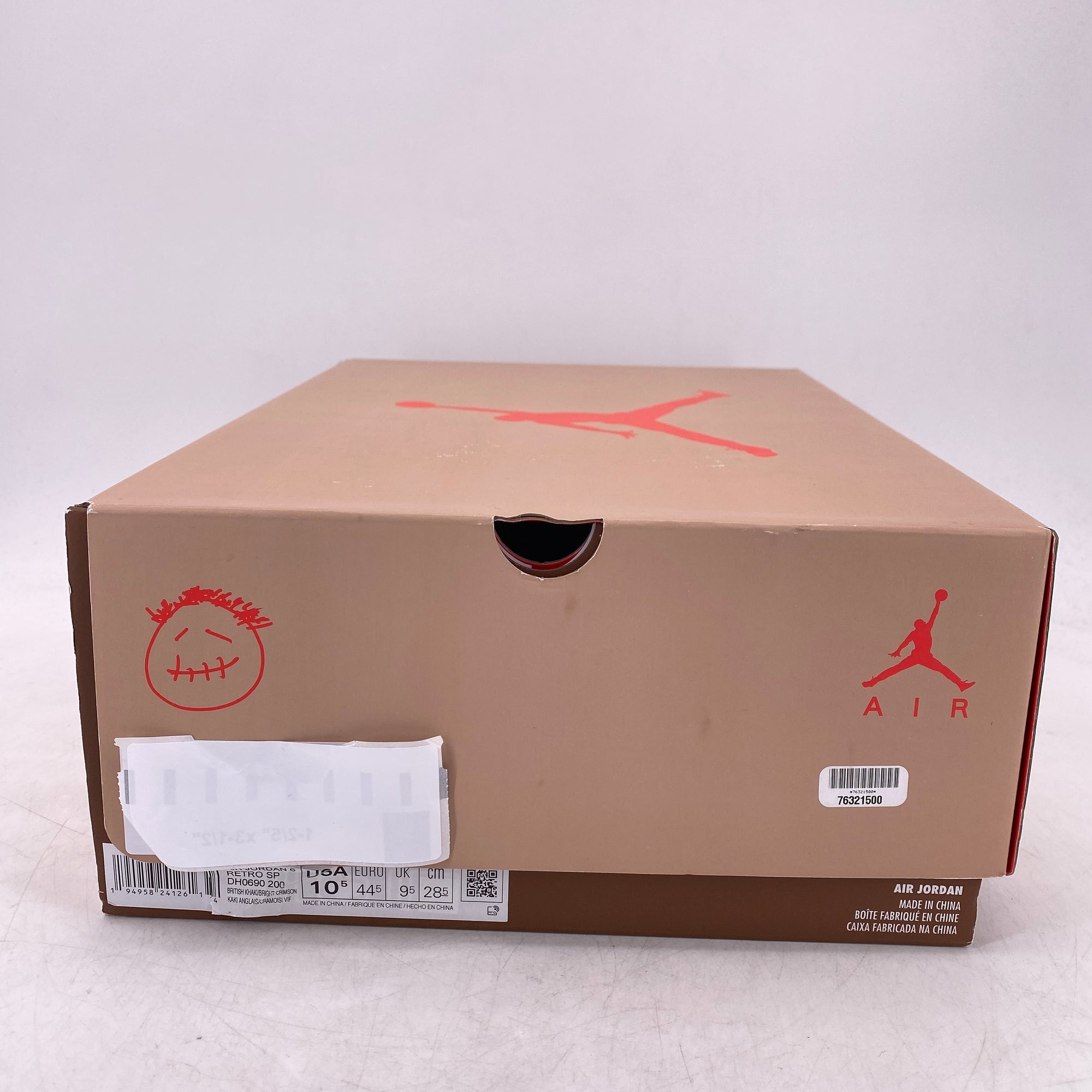 Air Jordan 6 Retro &quot;British Khaki&quot; 2021 Used Size 10.5