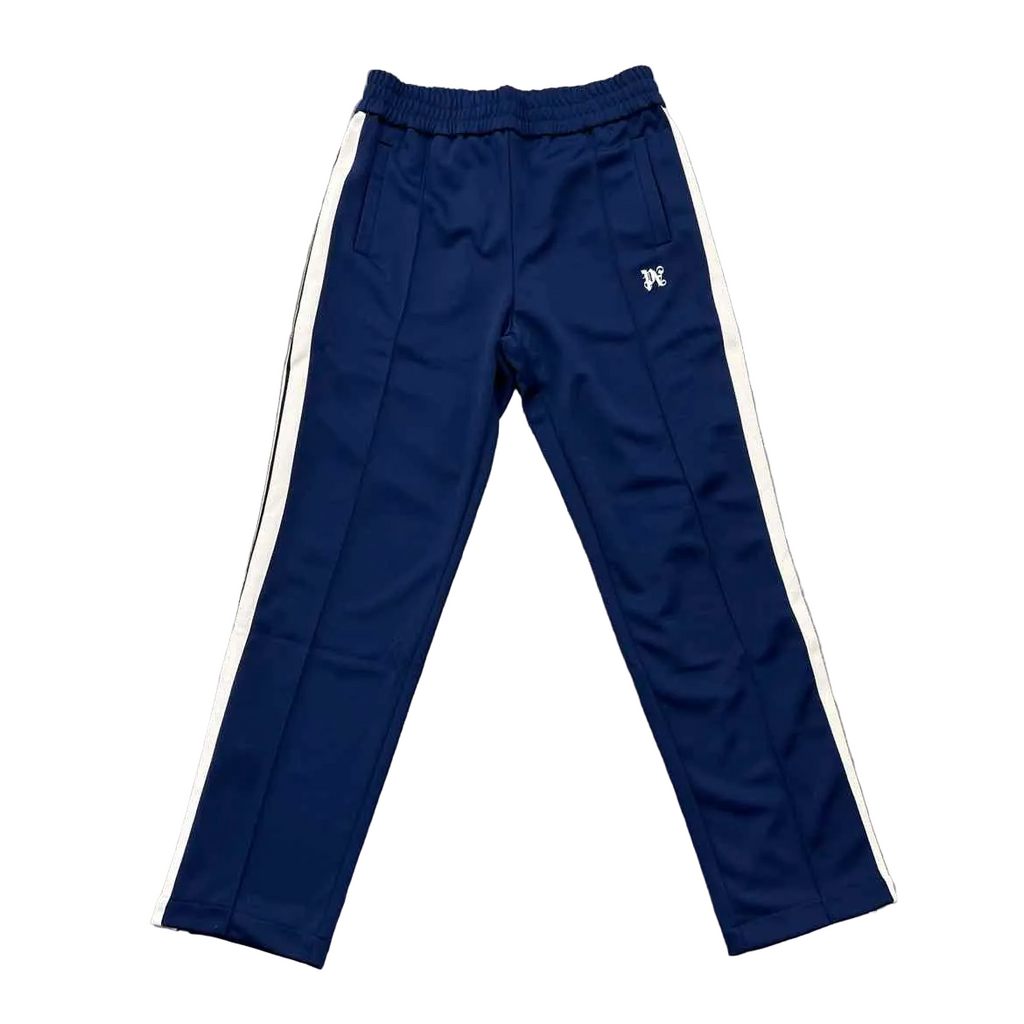 Palm Angels Track Pants "MONOGRAM" Navy New Size XL