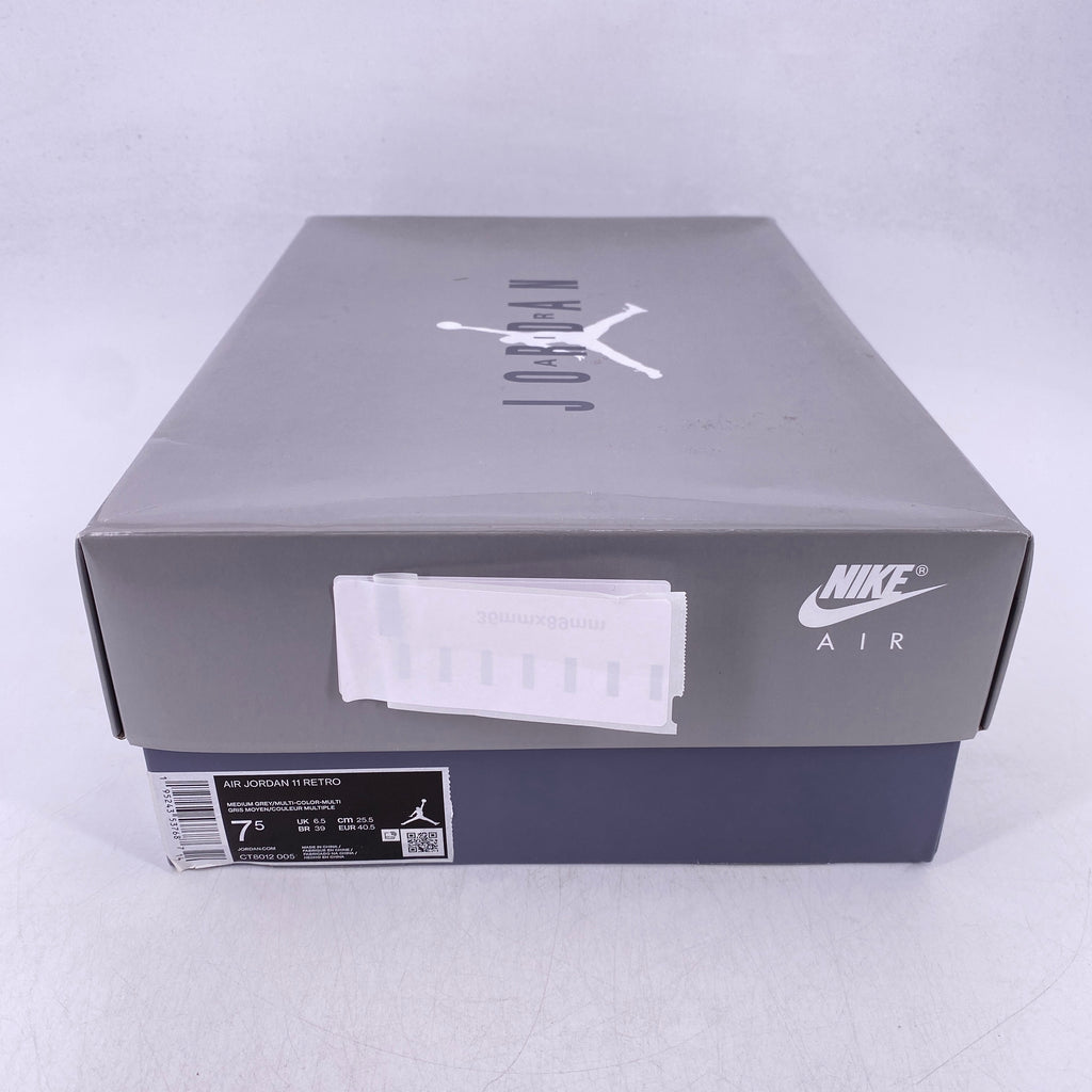 Air Jordan 11 Retro "COOL GREY" 2021 New Size 7.5