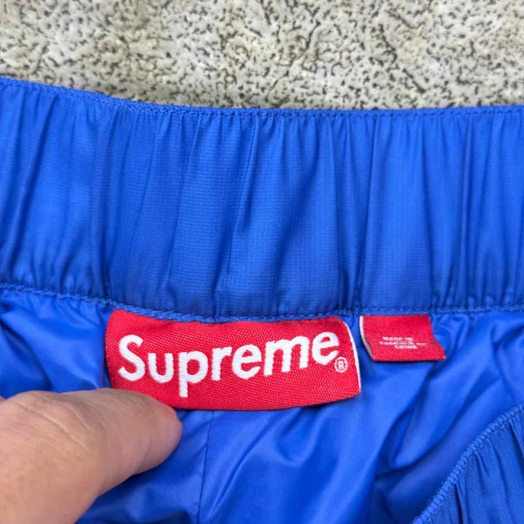 Supreme Pants "PUFFER" Royal Blue New Size S