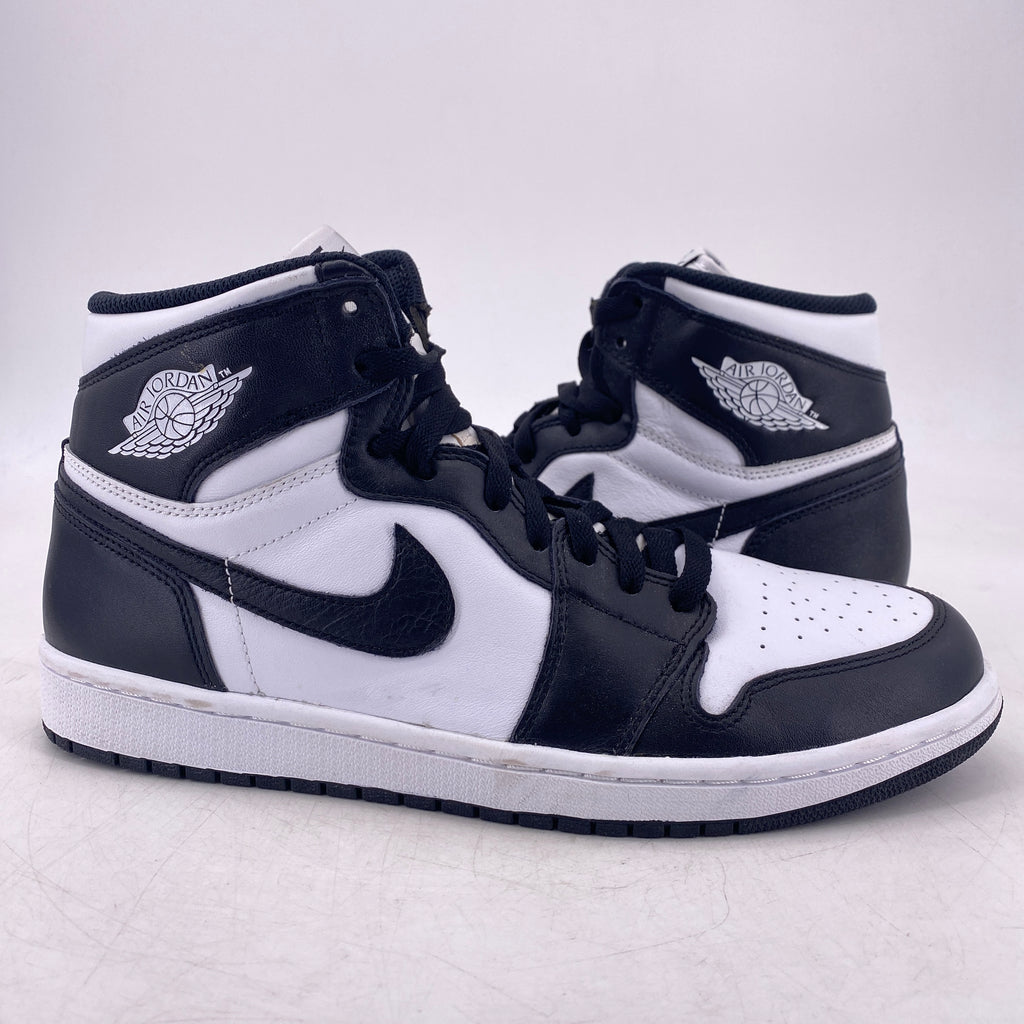 Air Jordan 1 Retro High OG "Black White" 2014 Used Size 11