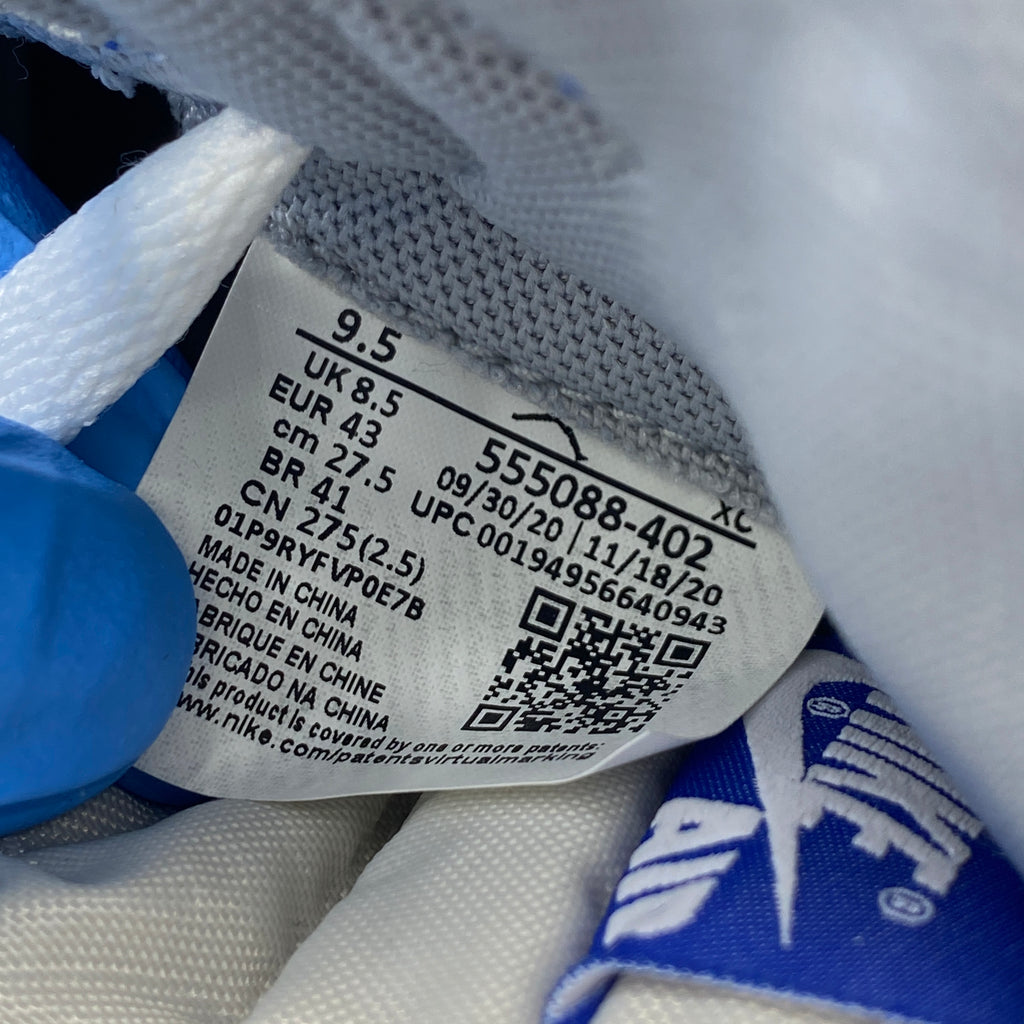 Air Jordan 1 Retro High OG "Hyper Royal Sg" 2021 New Size 9.5