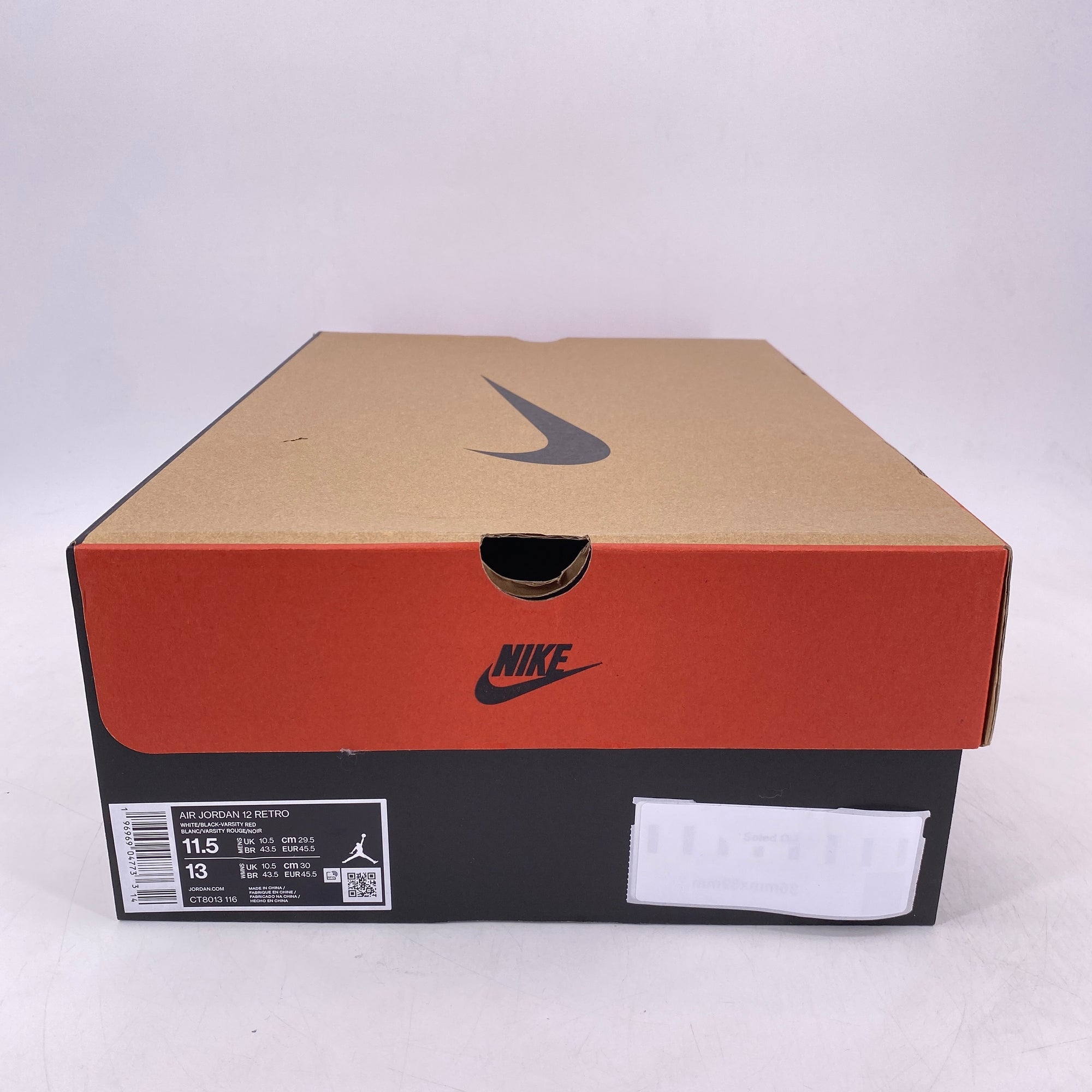 Air Jordan 12 Retro &quot;Cherry&quot; 2023 New Size 11.5