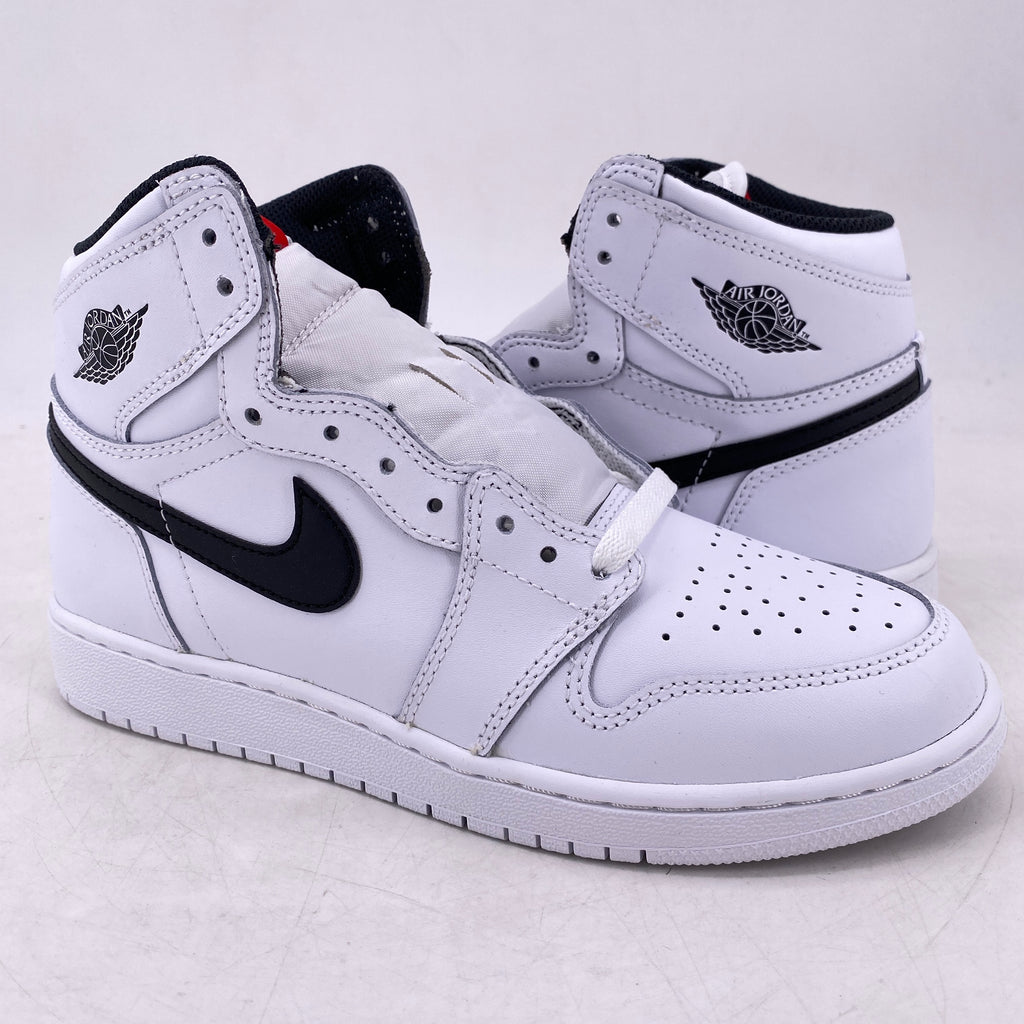 Air Jordan (GS) 1 Retro High OG "Ying Yang White" 2016 New Size 4Y