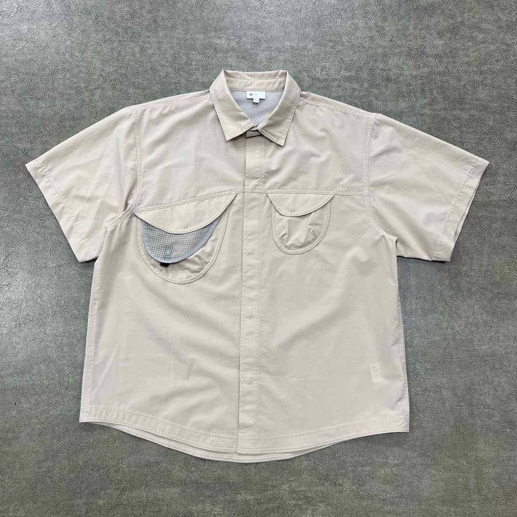 Goldwin Button Up "ASYMMETRIC" Beige Used Size 3