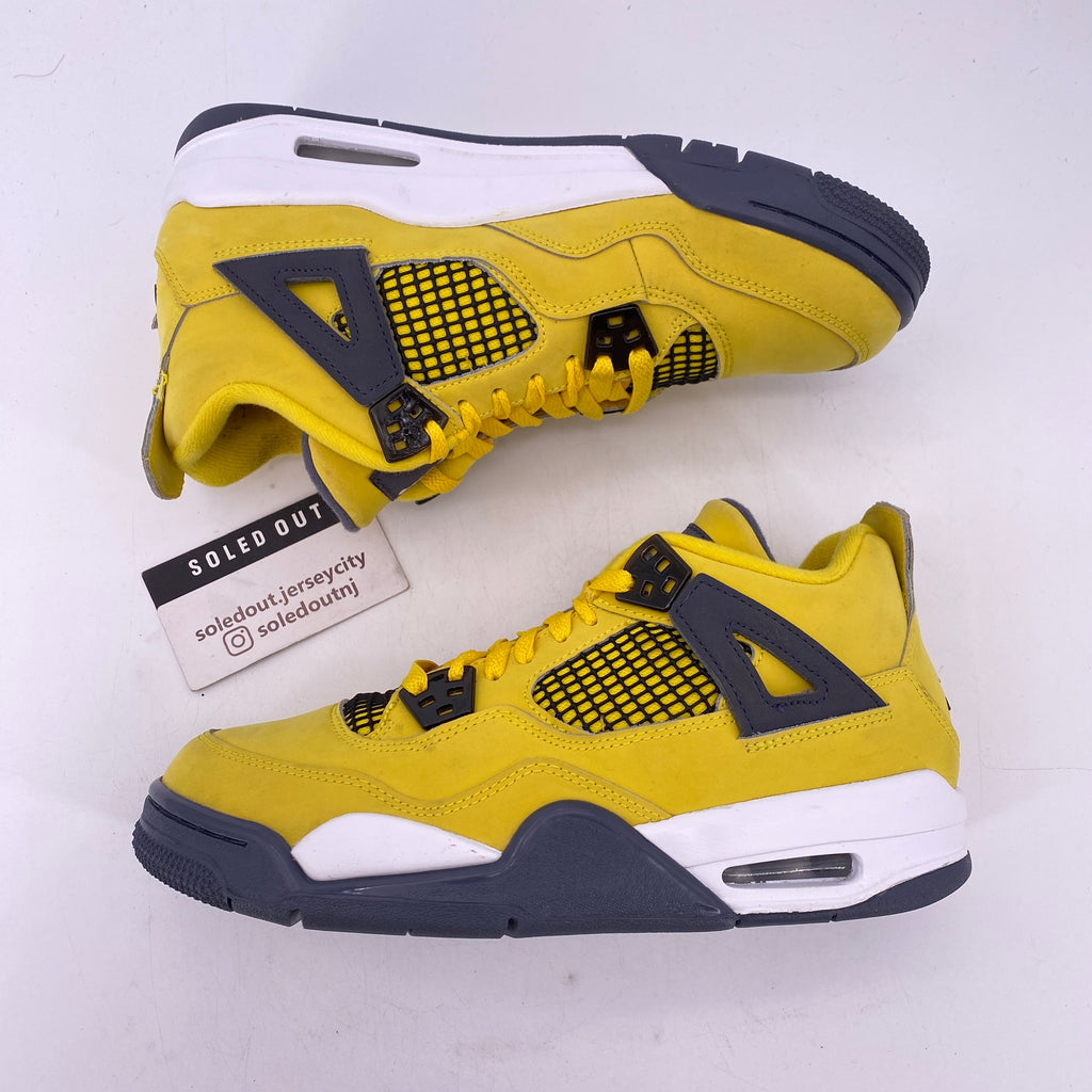 Air Jordan (GS) 4 Retro "Lightning" 2021 Used Size 7Y