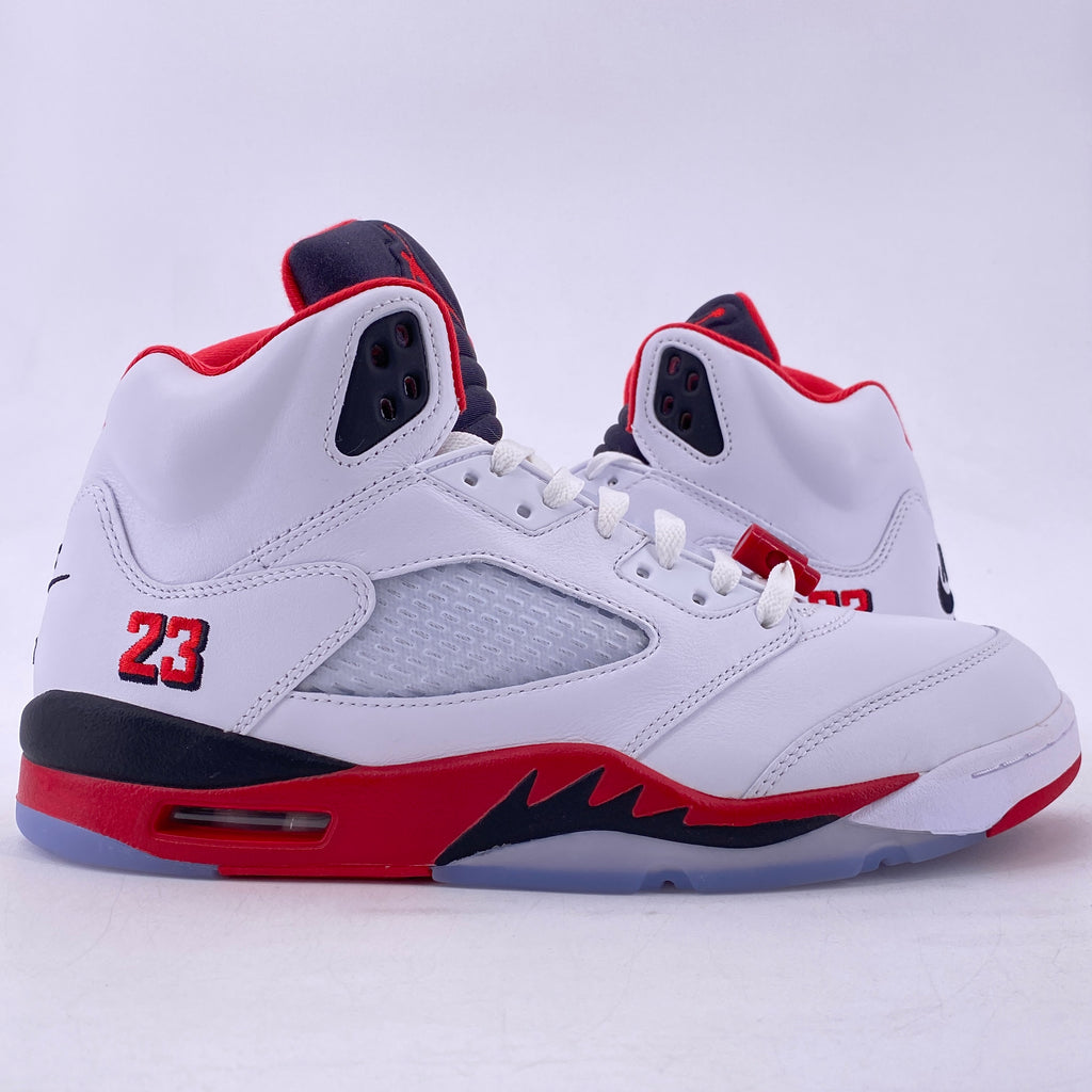 Air Jordan 5 Retro "Fire Red Black Tongue" 2025 New Size 11