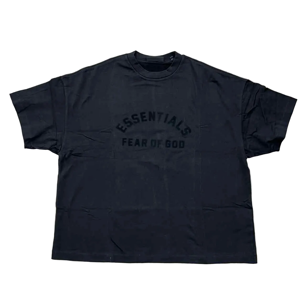 Fear of God T-Shirt "ESSENTIALS" Black New Size XL