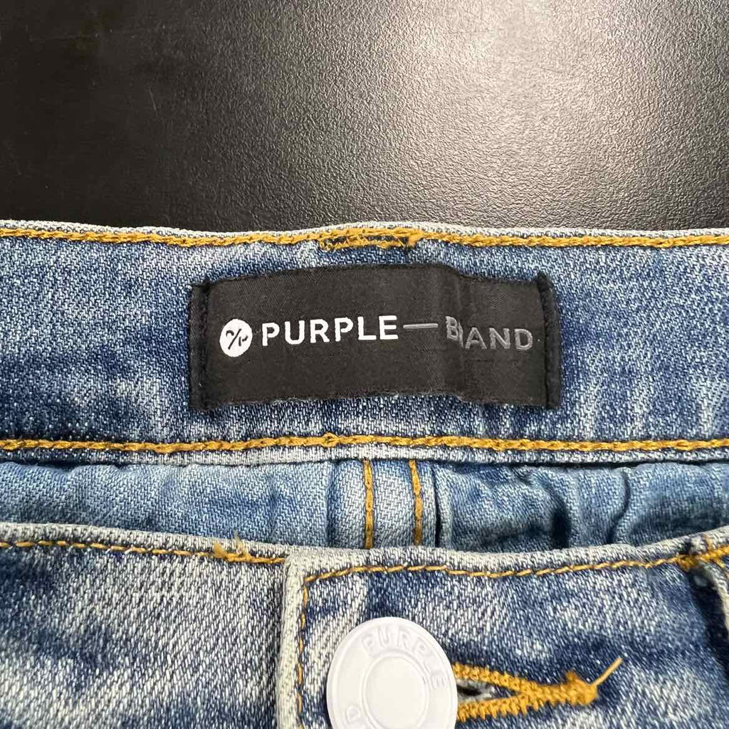 Purple Jeans "DISTRESSED" Blue Used Size 32
