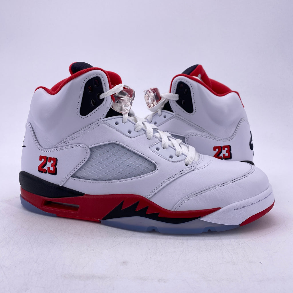 Air Jordan 5 Retro "Fire Red Black Tongue" 2025 New Size 9.5