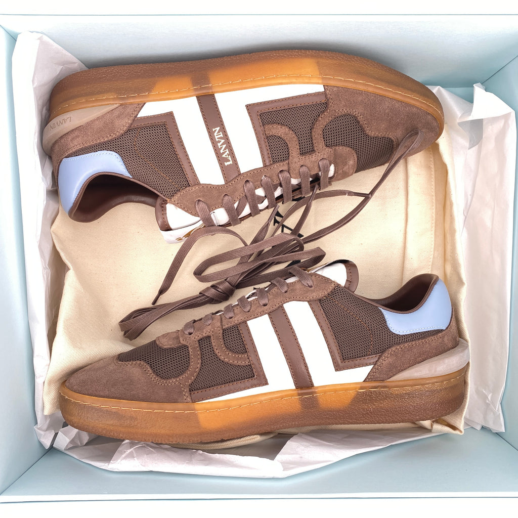 Lanvin Clay Sneaker "Brown"  New Size 44
