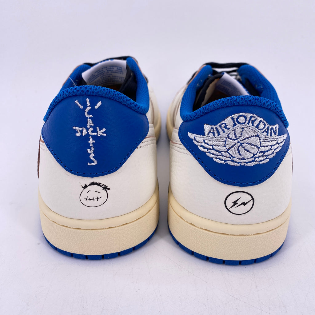 Air Jordan 1 Retro Low "Travis Fragment Military Blue" 2025 New Size 9