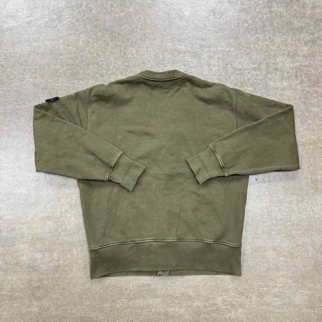 Stone Island Cardigan "PATCH" Olive Used Size L