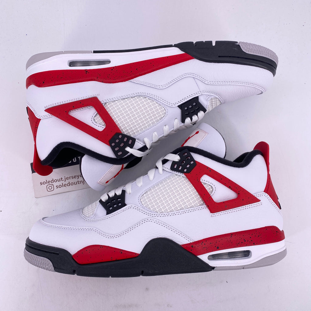 Air Jordan 4 Retro "Red Cement" 2023 New Size 13