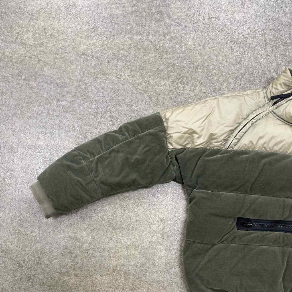 Stone Island Half Zip Pullover "PATCH" Olive Used Size M