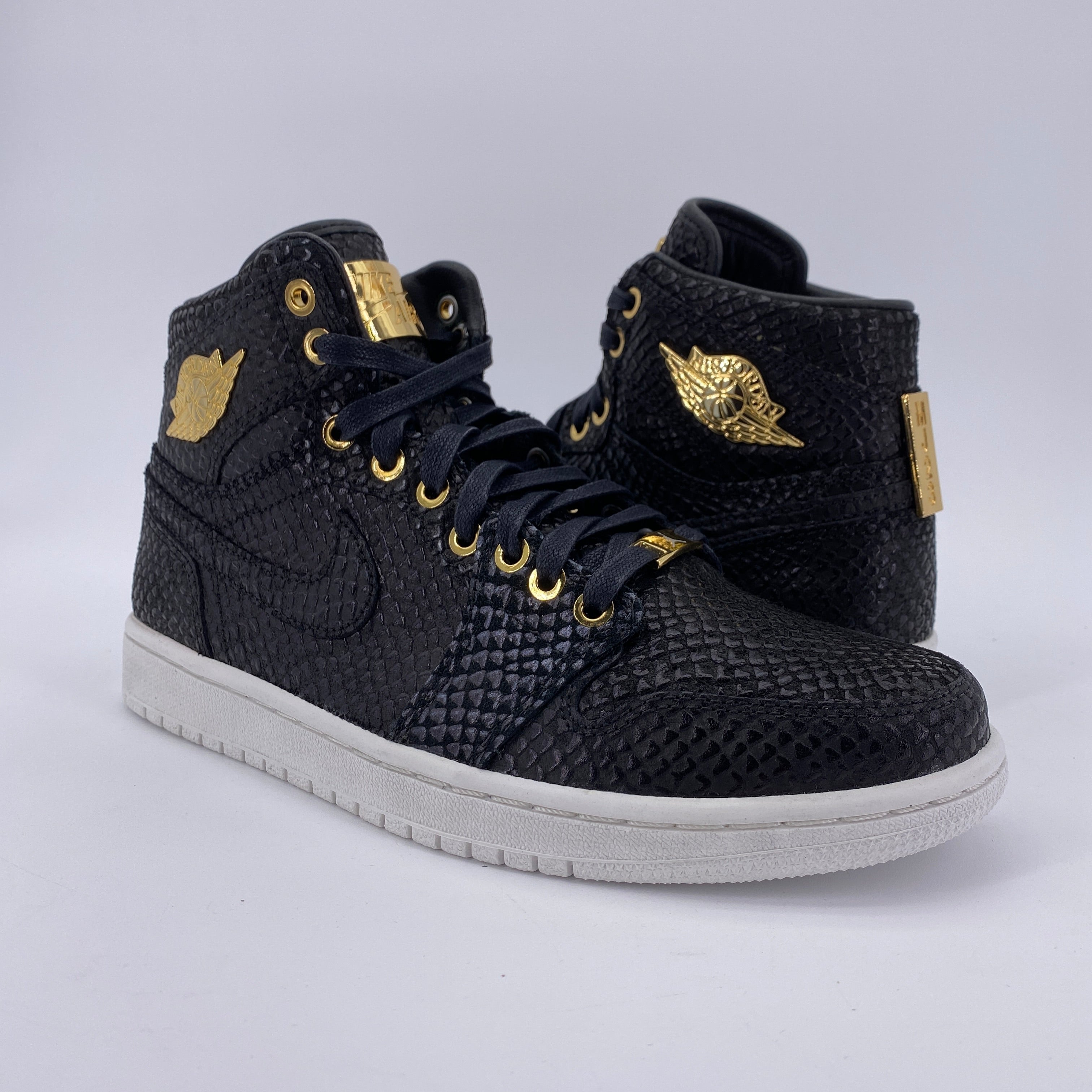 Air Jordan 1 Retro High OG &quot;Pinnacle Black&quot; 2015 New Size 8