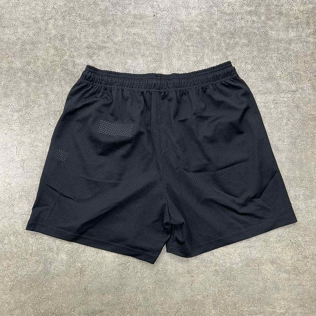 Eric Emanuel Mesh Shorts "WARREN LOTAS" Black New Size XL