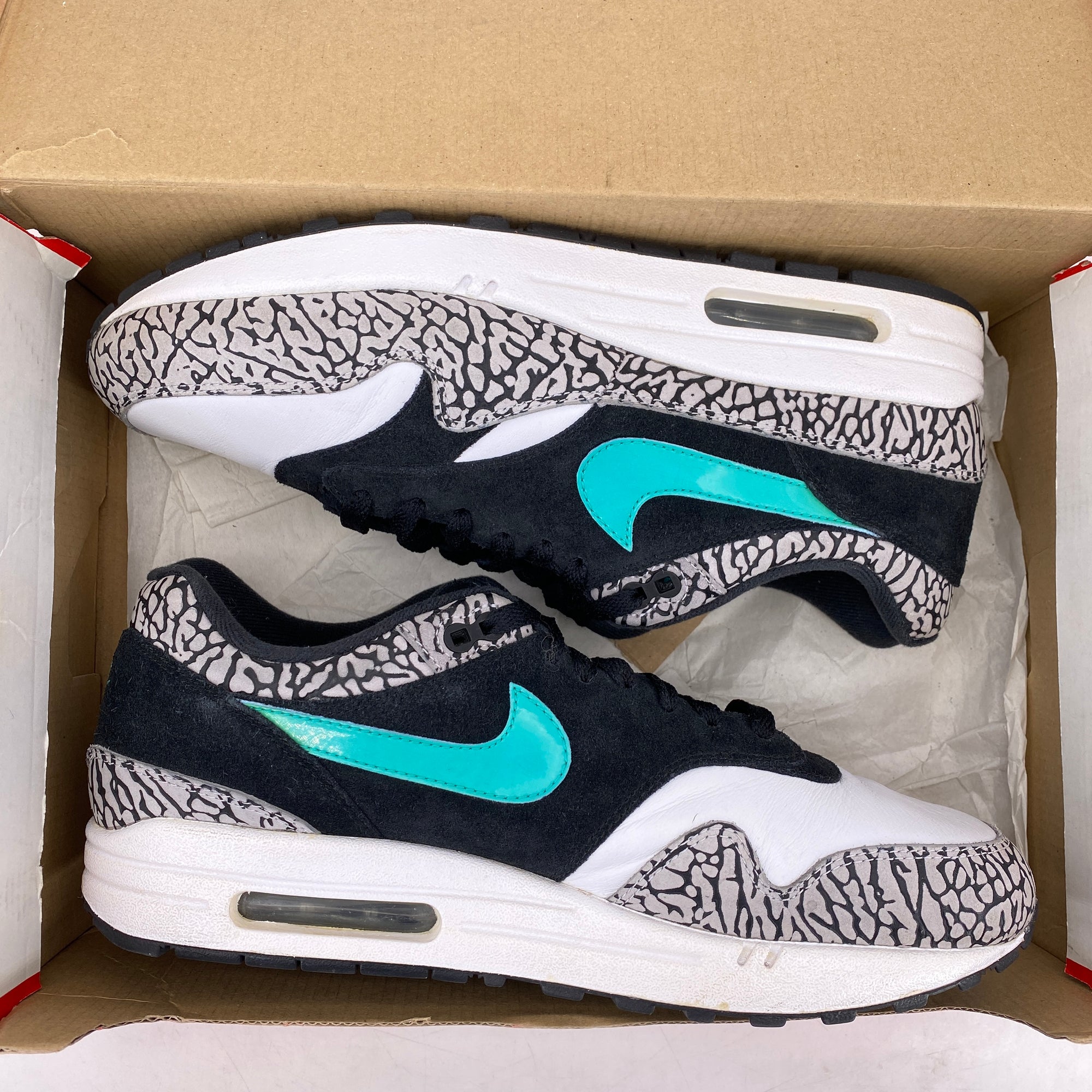 Nike Air Max 1 &quot;Atmos Elephant&quot; 2017 Used Size 10