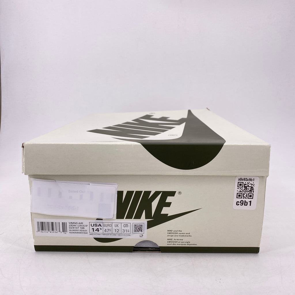 Air Jordan (W) 1 Low "Travis Scott Olive" 2023 New Size 14.5W