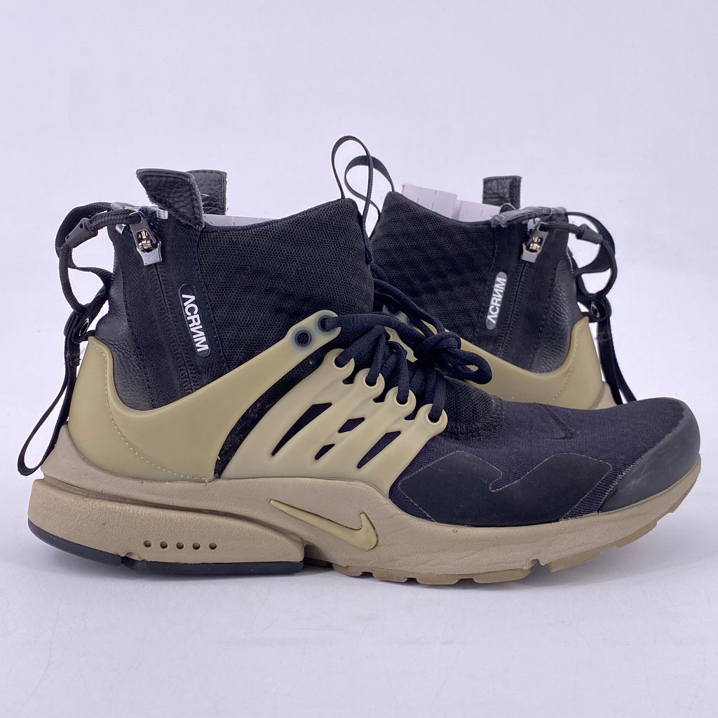 Nike Air Presto Mid "Acronym Olive" 2016 Used Size XXS (7-8)