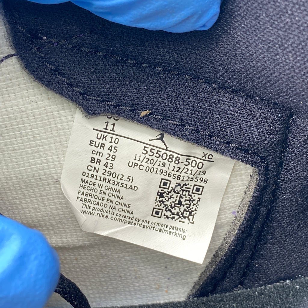 Air Jordan 1 Retro High OG "Court Purple 2.0" 2020 New Size 11
