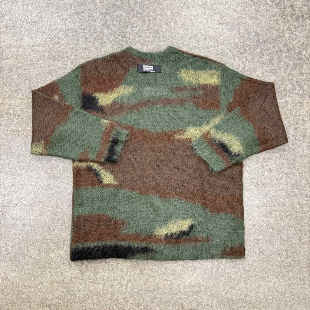 Supreme Knit Crewneck "JUNYA WATANABE CDG" Camo Used Size XL