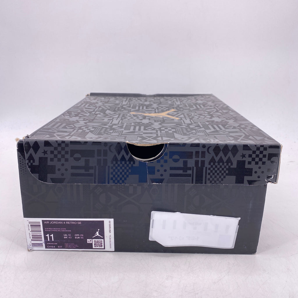 Air Jordan 4 Retro "Fiba" 2019 Used Size 11