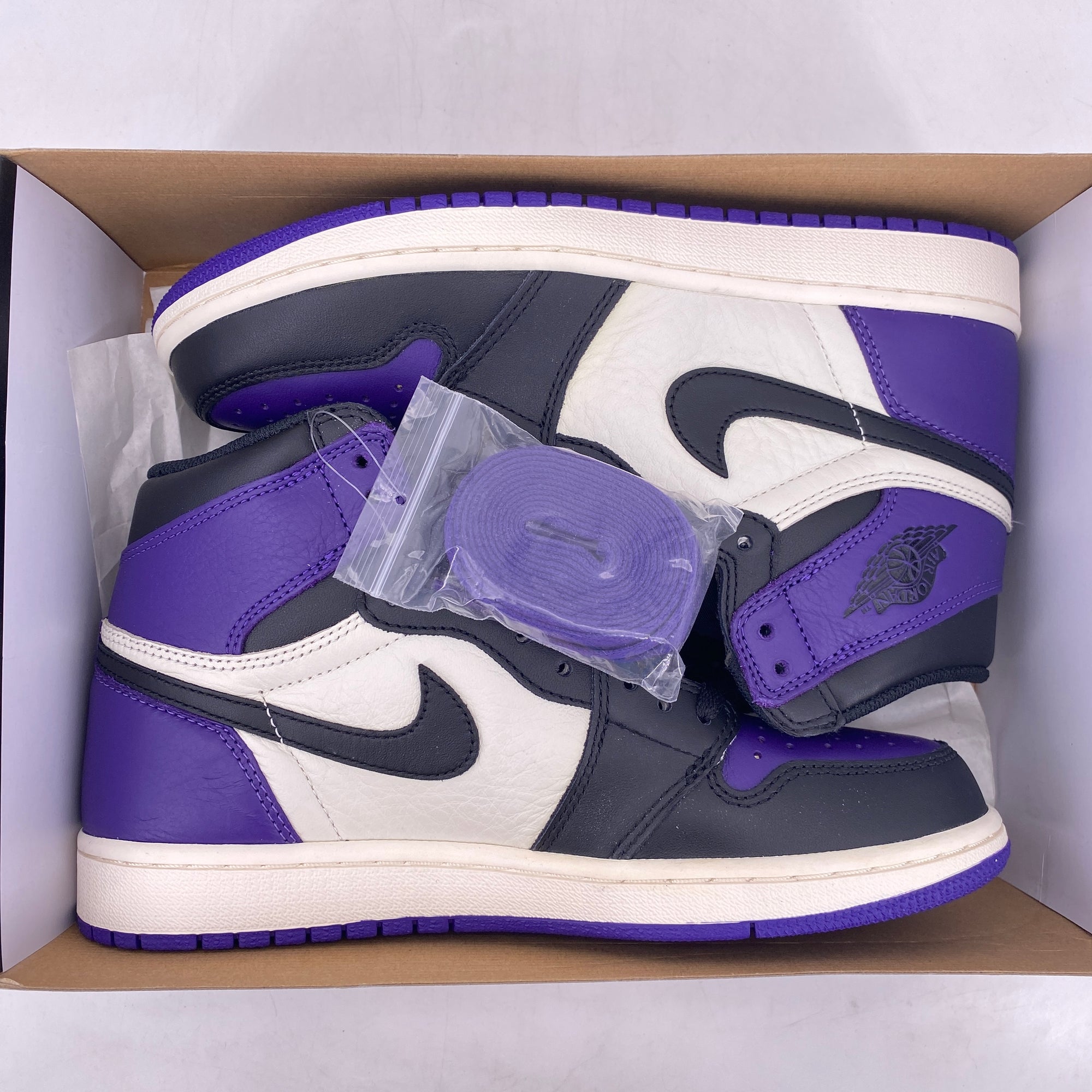 Air Jordan 1 Retro High OG &quot;Court Purple&quot; 2018 New Size 8.5