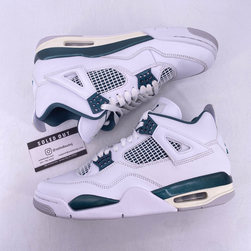 Air Jordan 4 Retro "Oxidized Green" 2024 Used Size 8.5