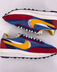 Nike LD WAFFLE / Sacai "Varsity Red" 2019 Used Size 9.5