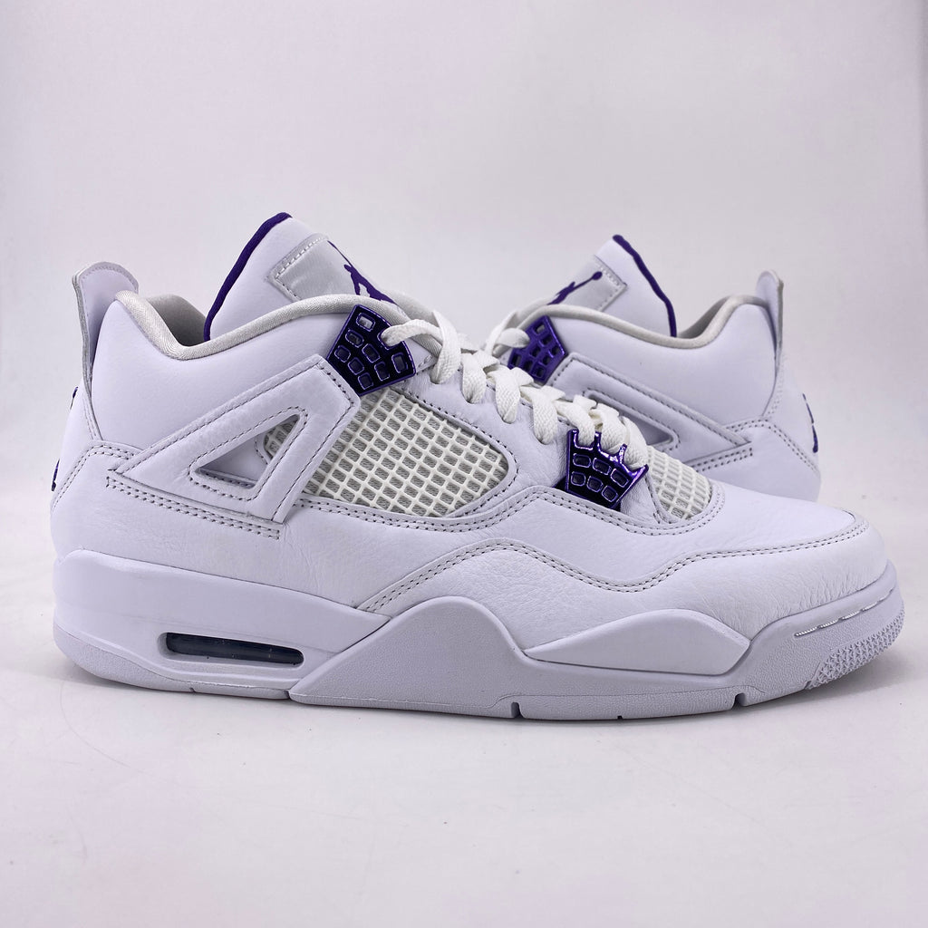 Air Jordan 4 Retro "Metallic Purple" 2020 New Size 10.5