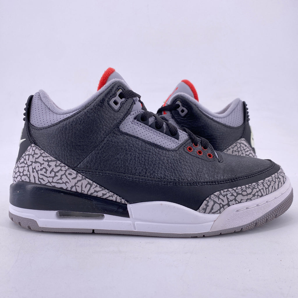 Air Jordan 3 Retro "Black Cement" 2018 Used Size 8.5
