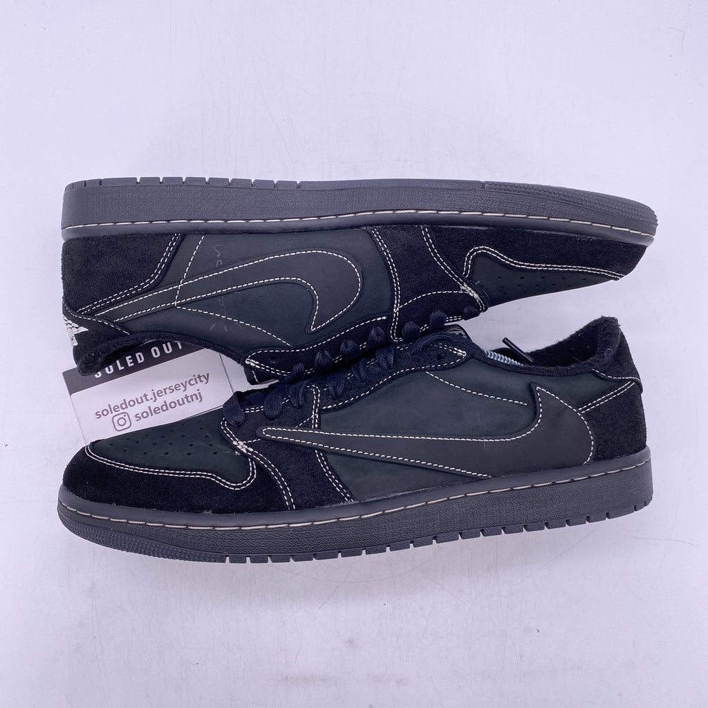 Air Jordan 1 Retro Low "Travis Black Phantom" 2022 Used Size 11.5