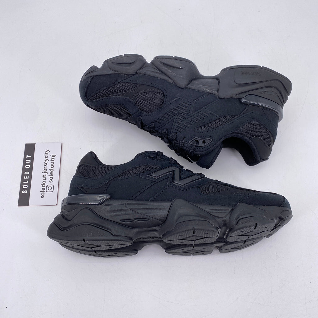 New Balance (GS) 9060 "Triple Black" 2025 New Size 6Y