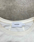 Rhude T-Shirt "TIGER" White Used Size M