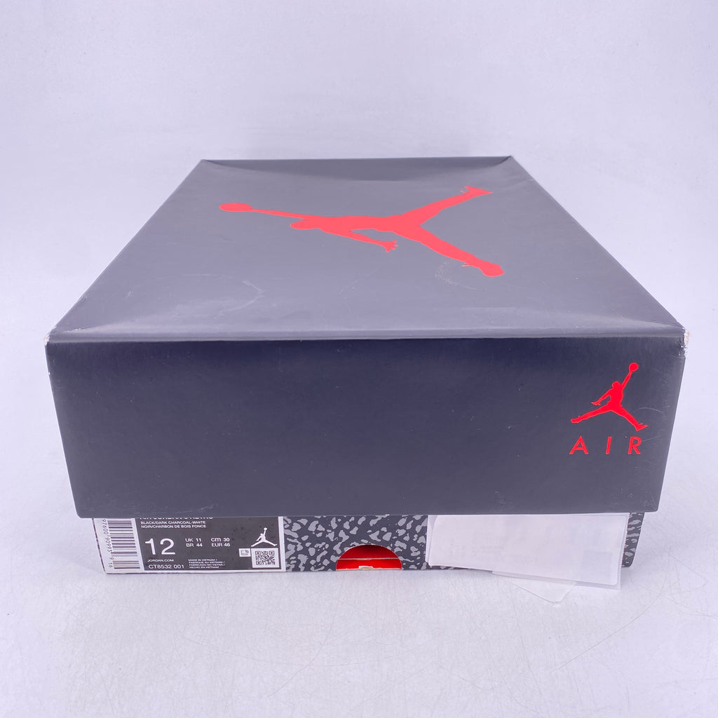 Air Jordan 3 Retro "Black Cat" 2025 Used Size 12