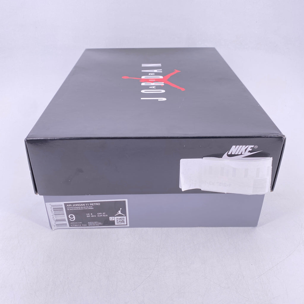 Air Jordan 11 Retro "Legend Blue" 2024 New Size 9