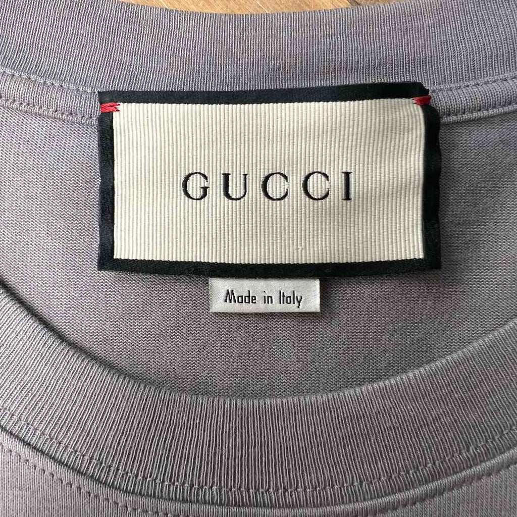 Gucci T-Shirt "THE MASK" Grey Used Size L
