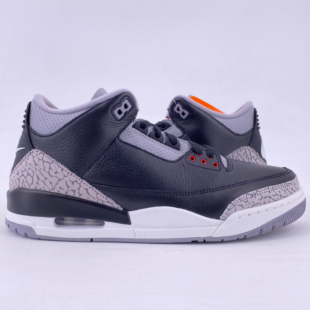 Air Jordan 3 Retro "Black Cement" 2024 New Size 10.5
