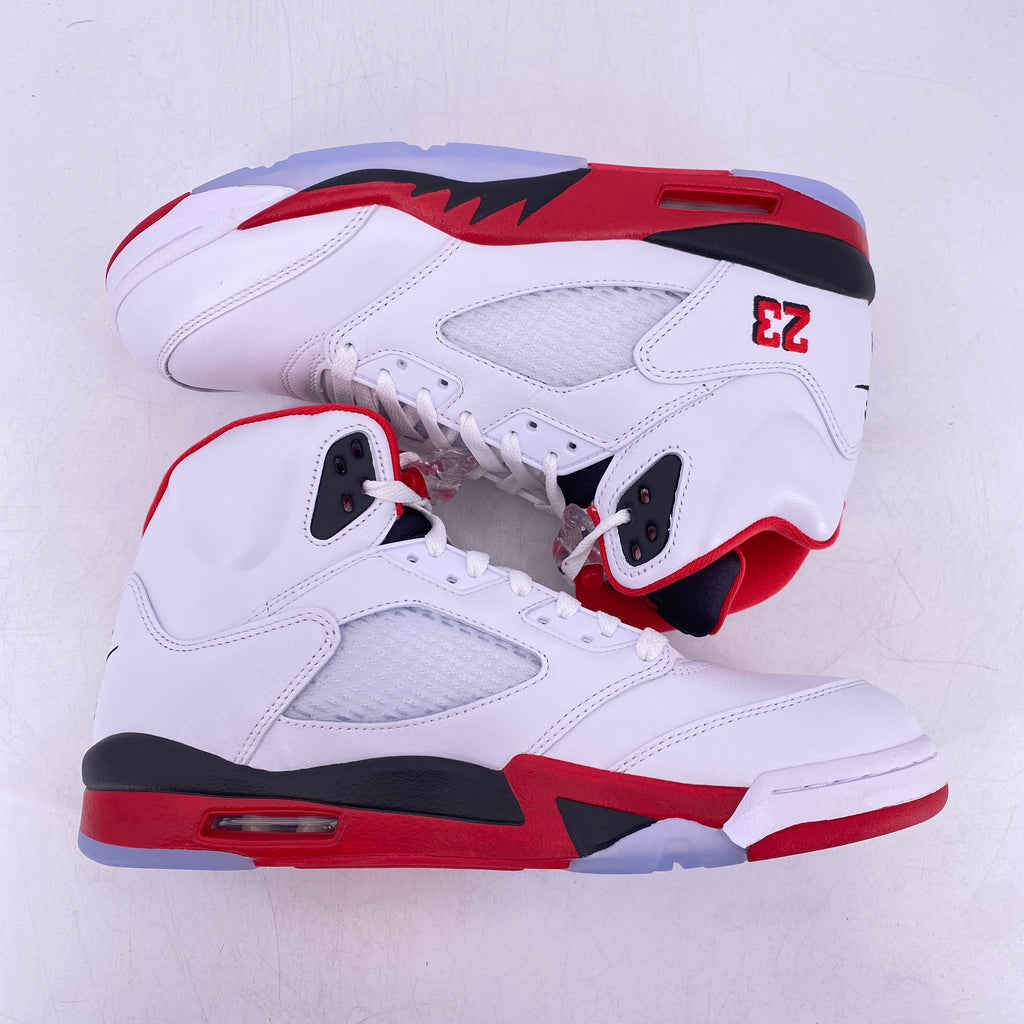 Air Jordan 5 Retro "Fire Red Black Tongue" 2025 New Size 11