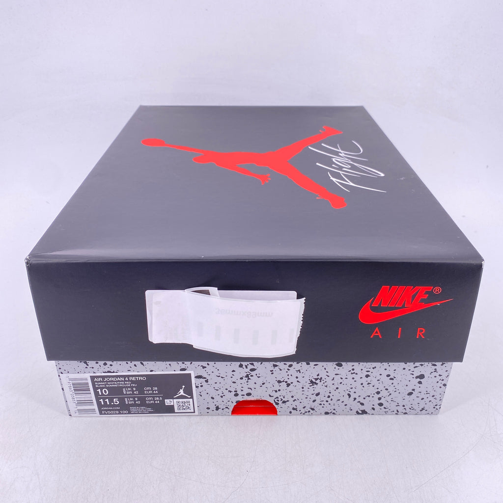 Air Jordan 4 Retro "White Cement" 2025 New Size 10